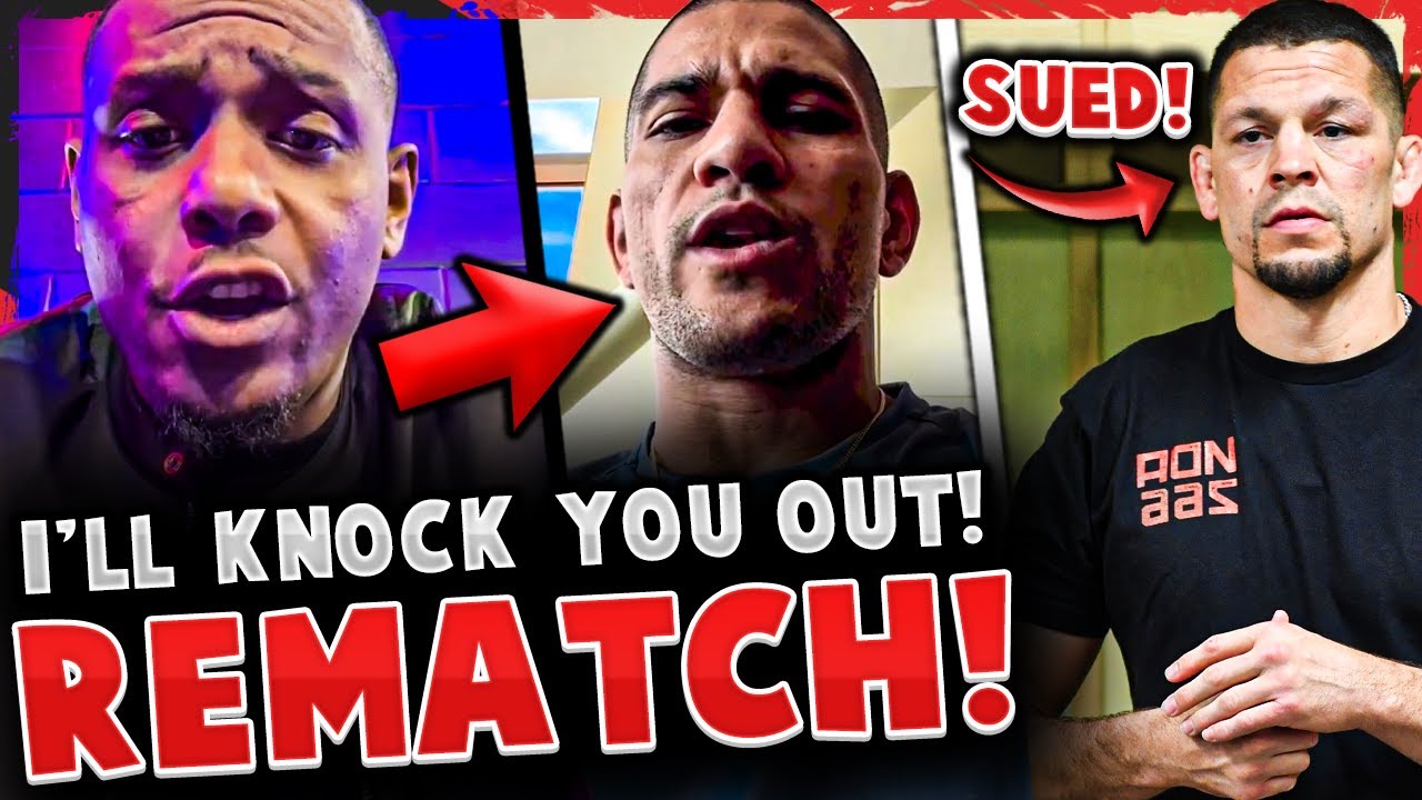 Jamahal Hill says he’ll KNOCKOUT Alex Pereira in REMATCH! Nate Diaz GETTING