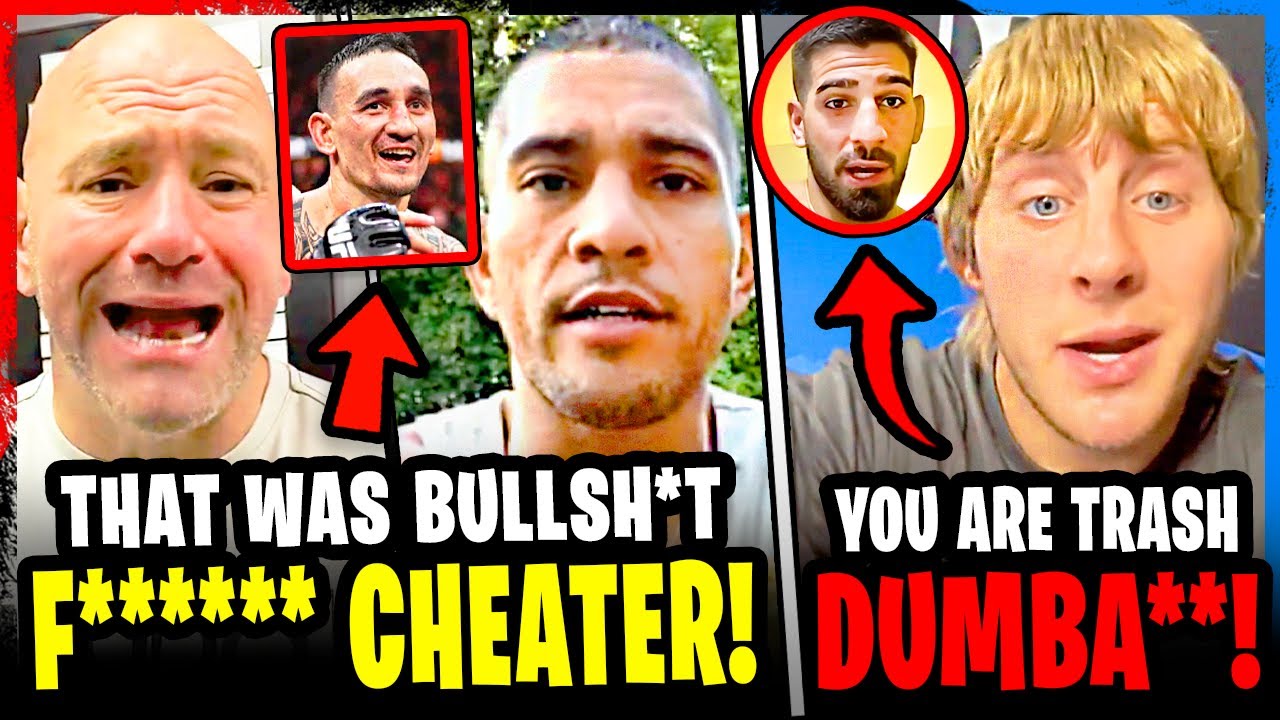 MMA Community GOES OFF on Max Holloway for CHEATING at UFC 300! Paddy Pimblett