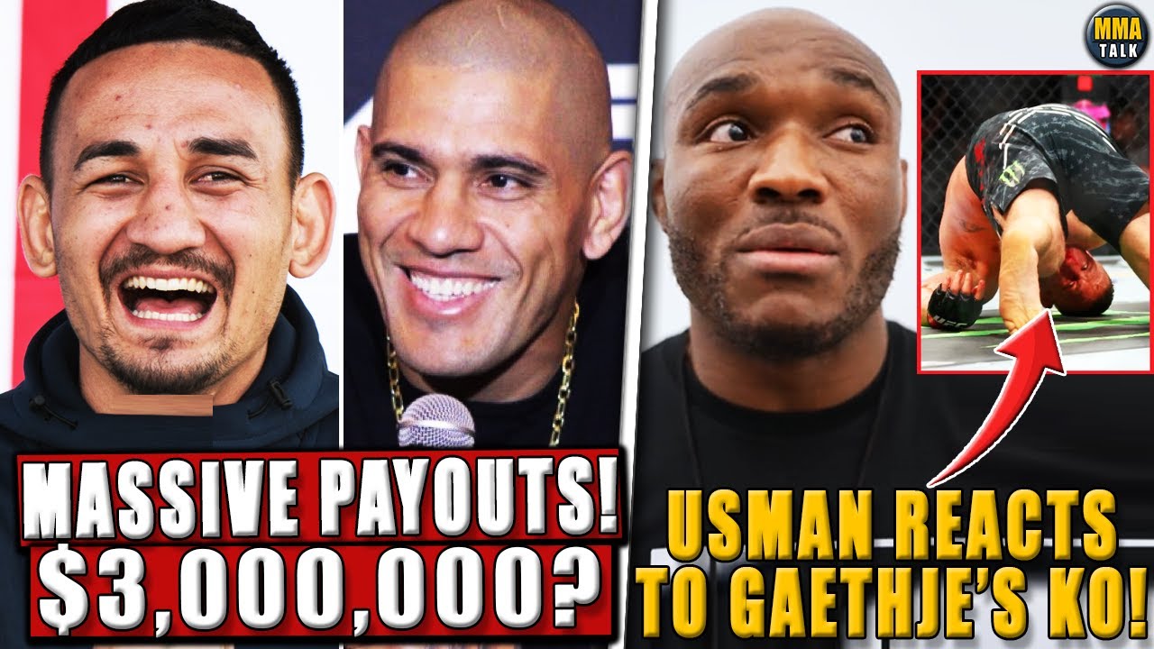 UFC 300 MASSIVE Payouts REVEALED! Usman REACTS to Gaethje’s KO! Jiri NOT HAPPY