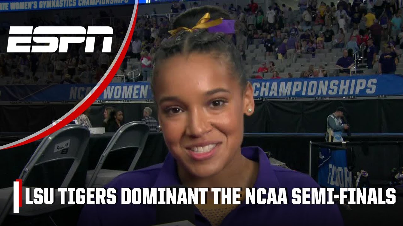 ‘WE’RE NOT DONE YET’ ????️ – Haleigh Bryant LSU advance to the NCAA Final | ESPN