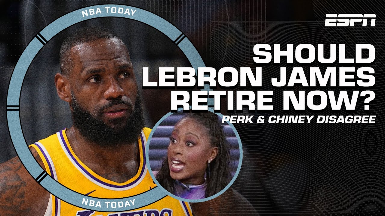Chiney Ogwumike DISAGREES with Perk on if LeBron should RETIRE ????️ ‘IT’S THE