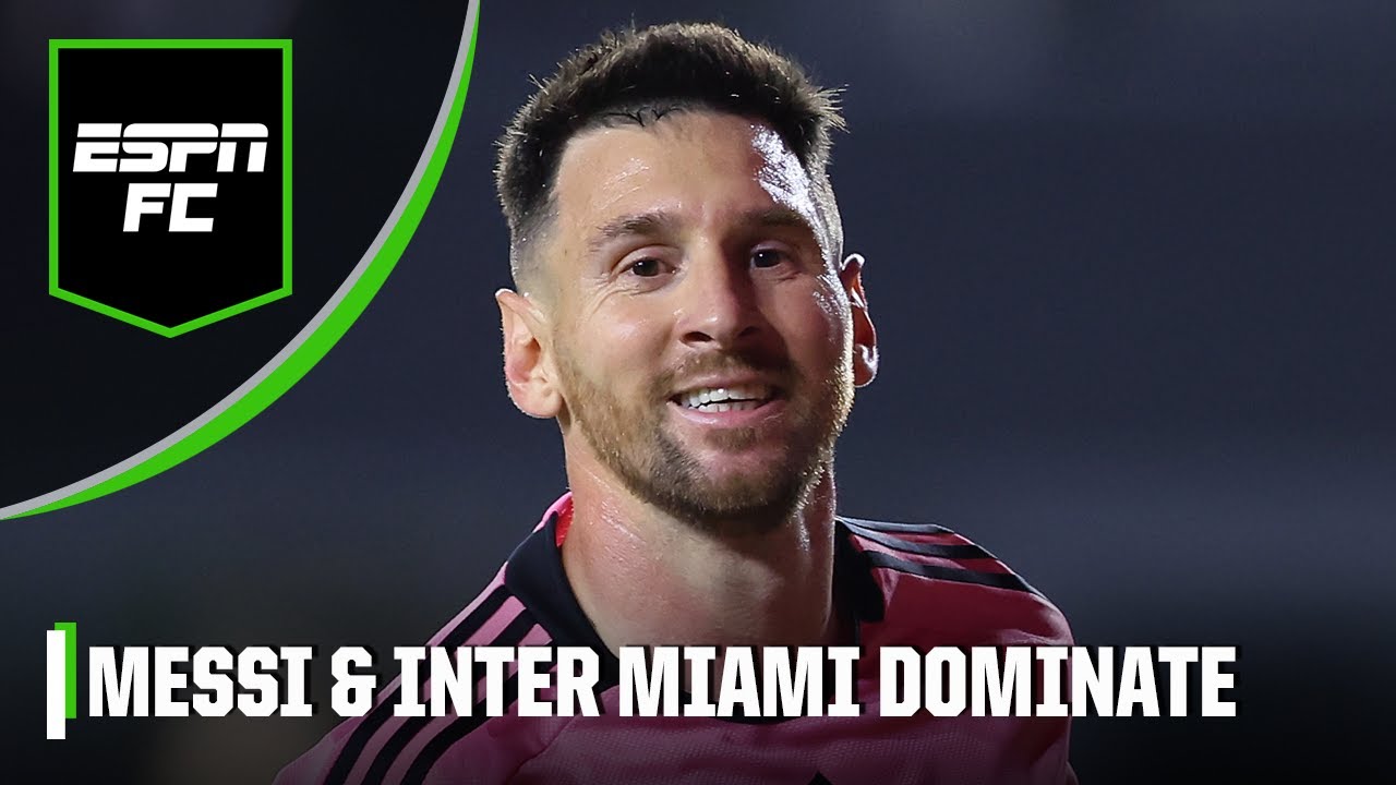 LIONEL MESSI DOMINATION ???? 1 GOAL, 5 ASSISTS vs. New York Red Bulls | ESPN FC