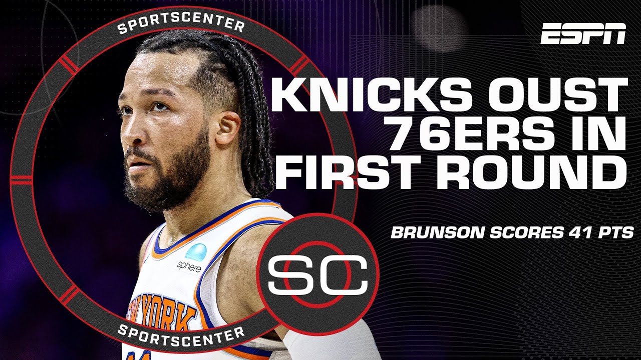 Reaction to the Knicks eliminating the 76ers from the NBA Playoffs in Game 6 |