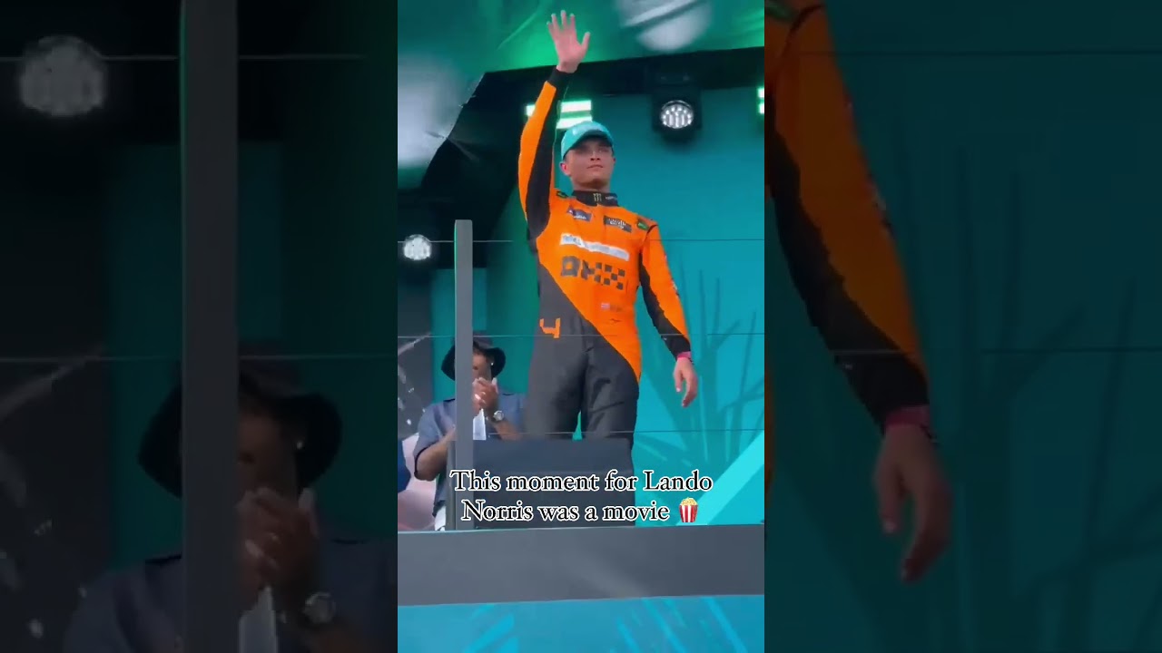 Storybook ending for Lando Norris ???? shorts