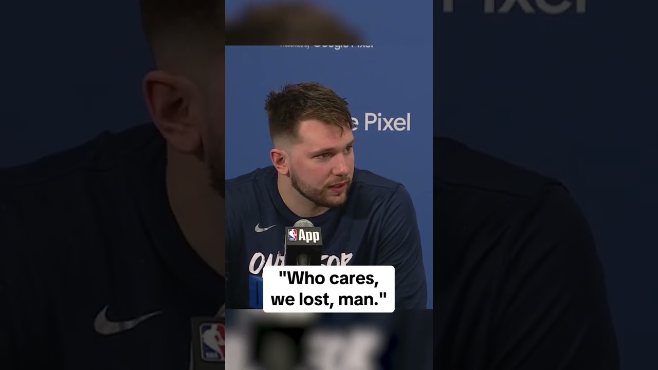 ‘Who cares, we lost’ – Luka Doncic not giving himself any excuses shorts