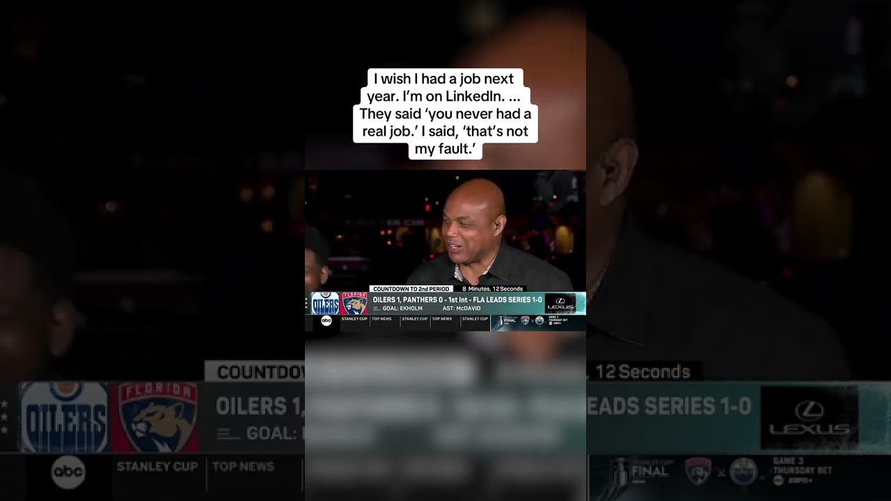 Charles Barkley on his future in broadcasting ????