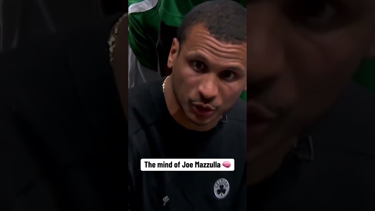 Sounds from inside a huddle with Joe Mazzulla ???? shorts