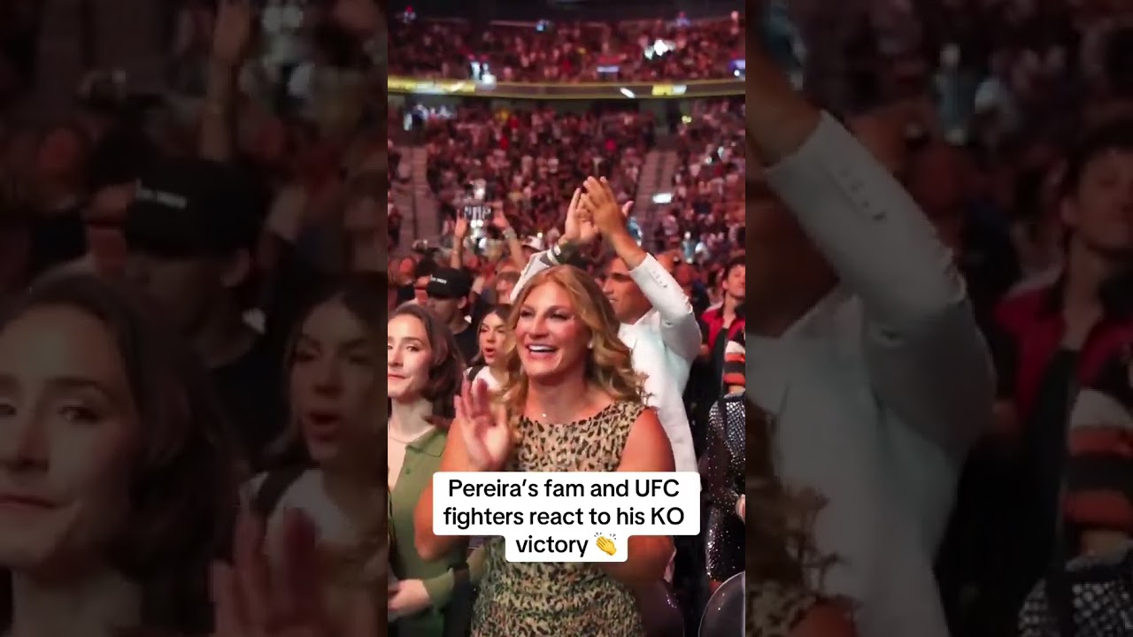 The reaction in Vegas to Pereira’s UFC303 win ????