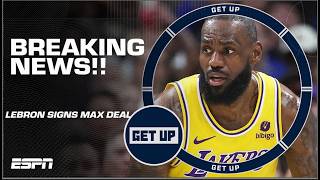 ???? BREAKING NEWS! ???? LeBron James agrees to a 2-YEAR104M max deal w Lakers! |