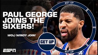 Woj REVEALS Paul George agreeing to 4-YEAR212M max contract w the 76ers |