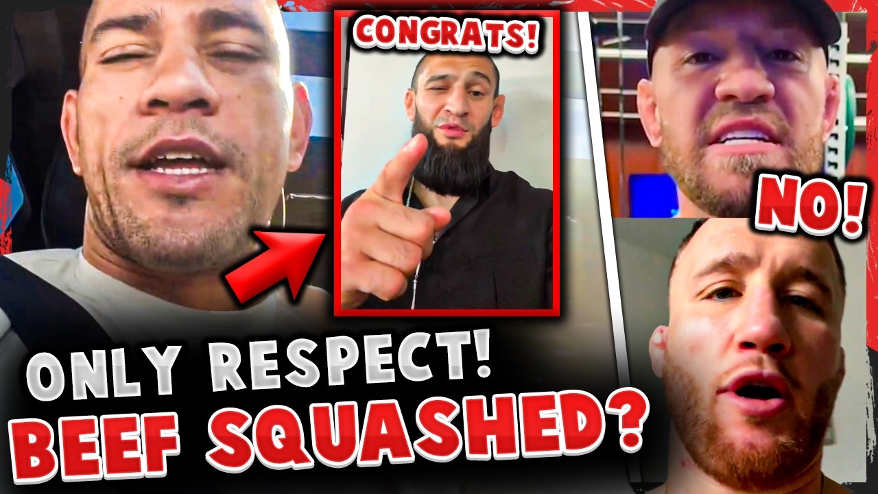 Alex Pereira & Khamzat BEEF SQUASHED? Conor McGregor TURNED DOWN Justin