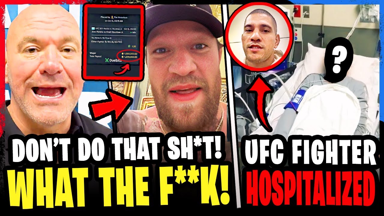 Conor McGregor EXPOSED for BREAKING RULES! UFC Fighter HOSPITALIZED! Alex