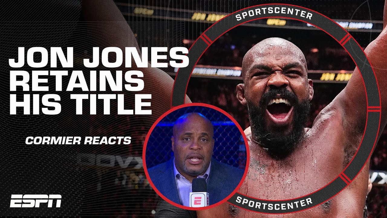 Daniel Cormier reacts to Jon Jones’ win vs. Stipe Miocic at UFC 309 |