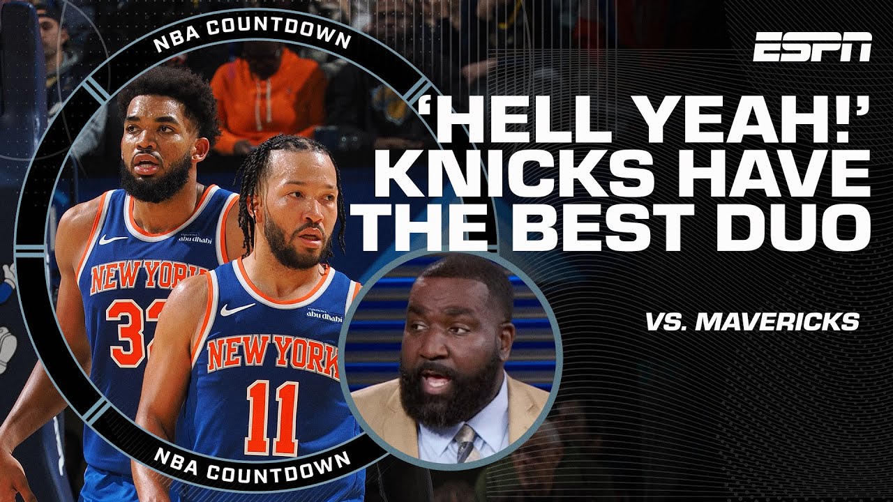 ‘HELL YEAH!’ 😃 Perk on NBA’s BEST DUO: Karl-Anthony Towns Jalen Brunson | NBA