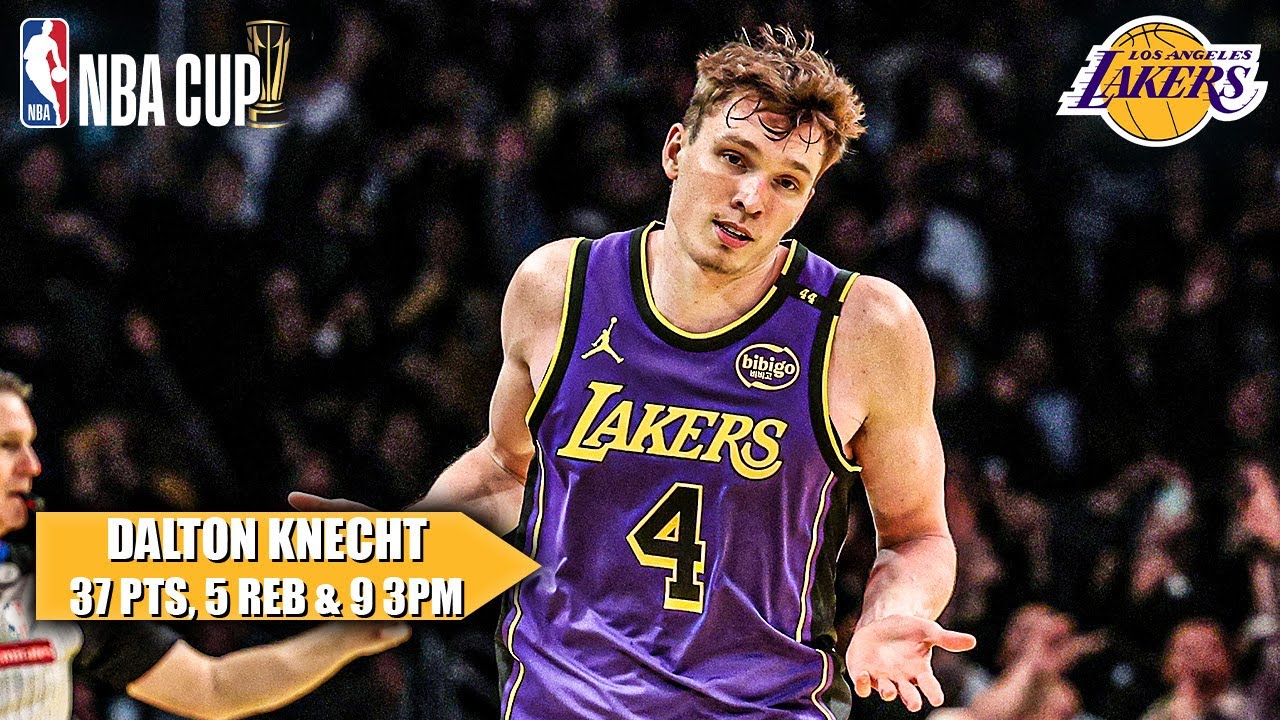 HIGHLIGHTS from Dalton Knecht’s 37-PT game vs. Jazz, ties rookie record for 3s