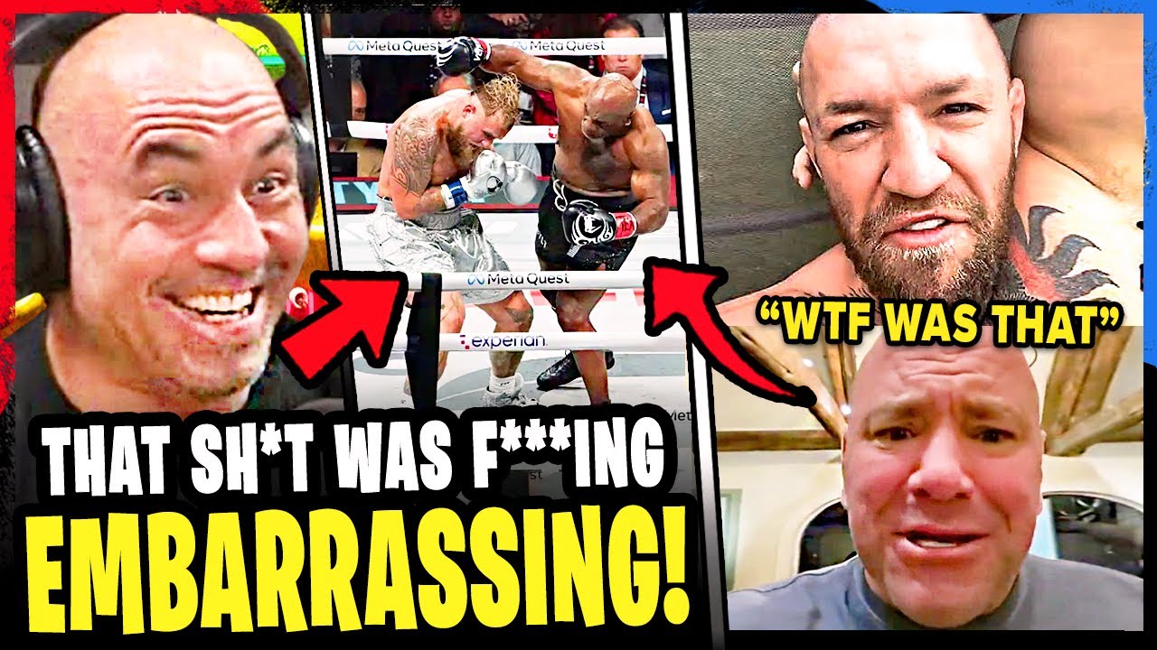 MMA Community Reacts – Mike Tyson vs Jake Paul HIGHLIGHTS (BOXING), Dana White