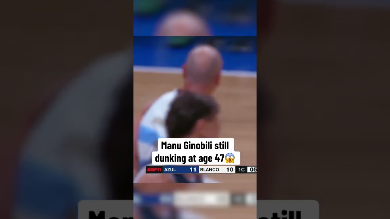 Manu Ginobili is timeless ⏳ shorts
