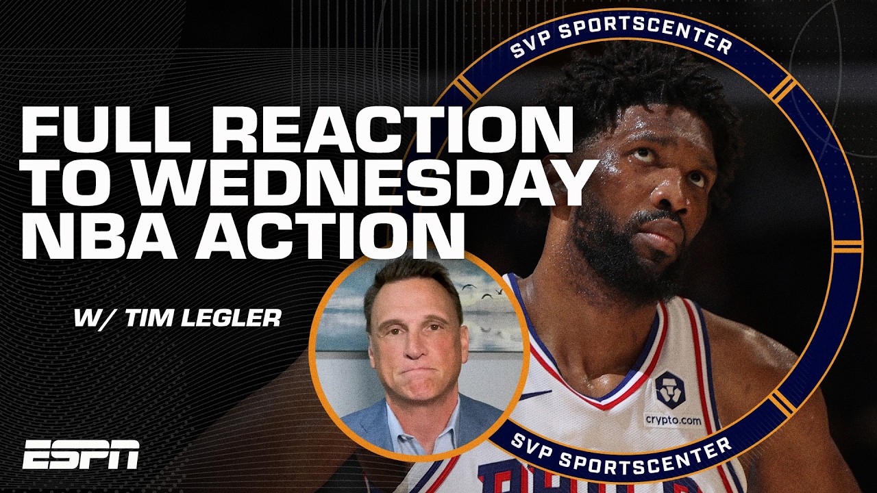 Tim Legler NBA reaction 👀 Giannis TAKES OVER, 76ers fall to 2-12 MORE 🍿 | SC