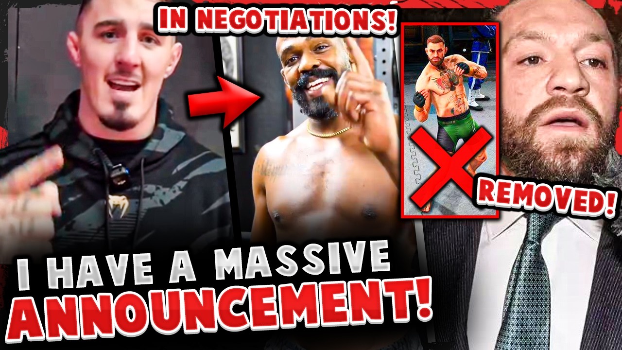 Tom Aspinall HUGE ANNOUNCEMENT + Jon Jones IN NEGOTIATIONS! Conor McGregor