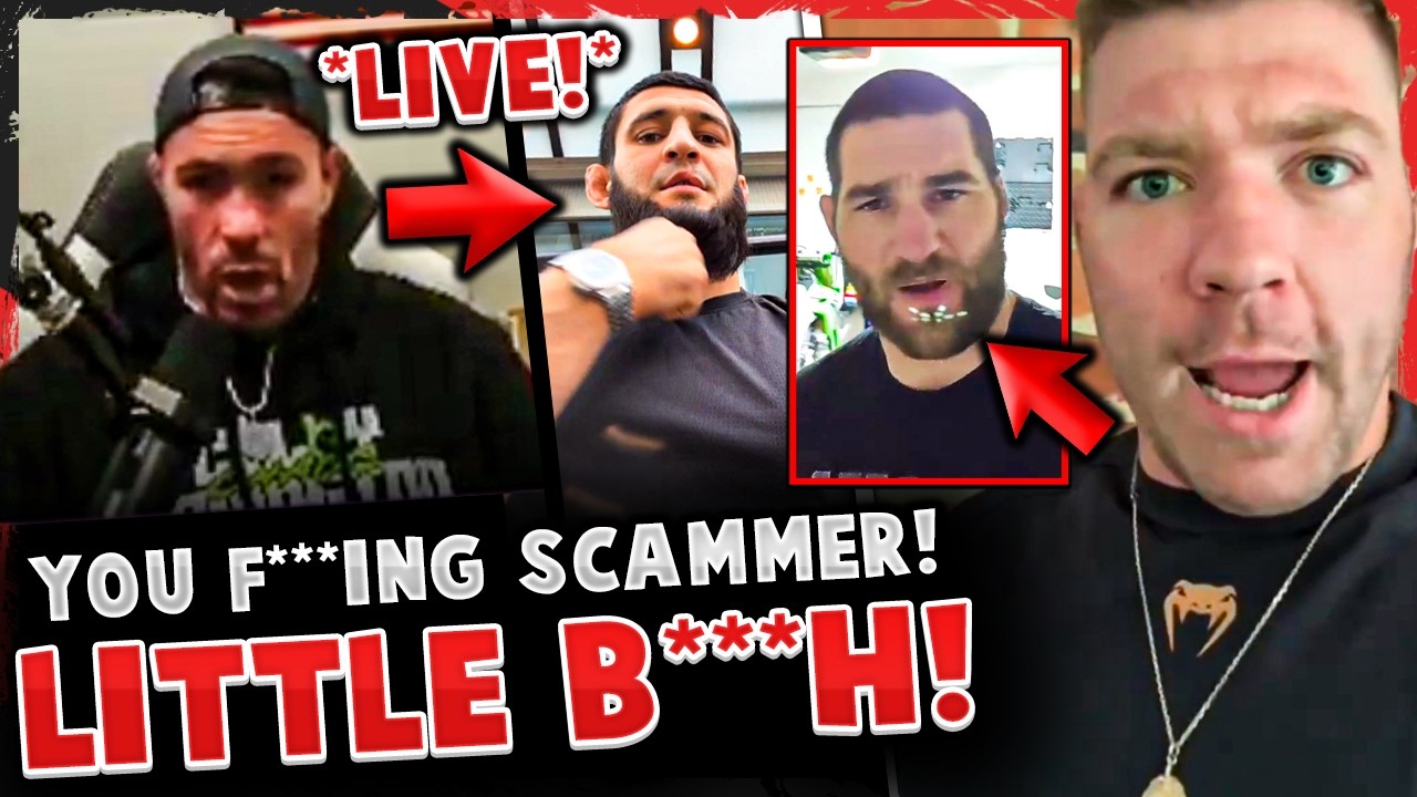 Colby Covington ABSOLUTELY SNAPS on Khamzat Chimaev! *LIVE* Dricus SENDS