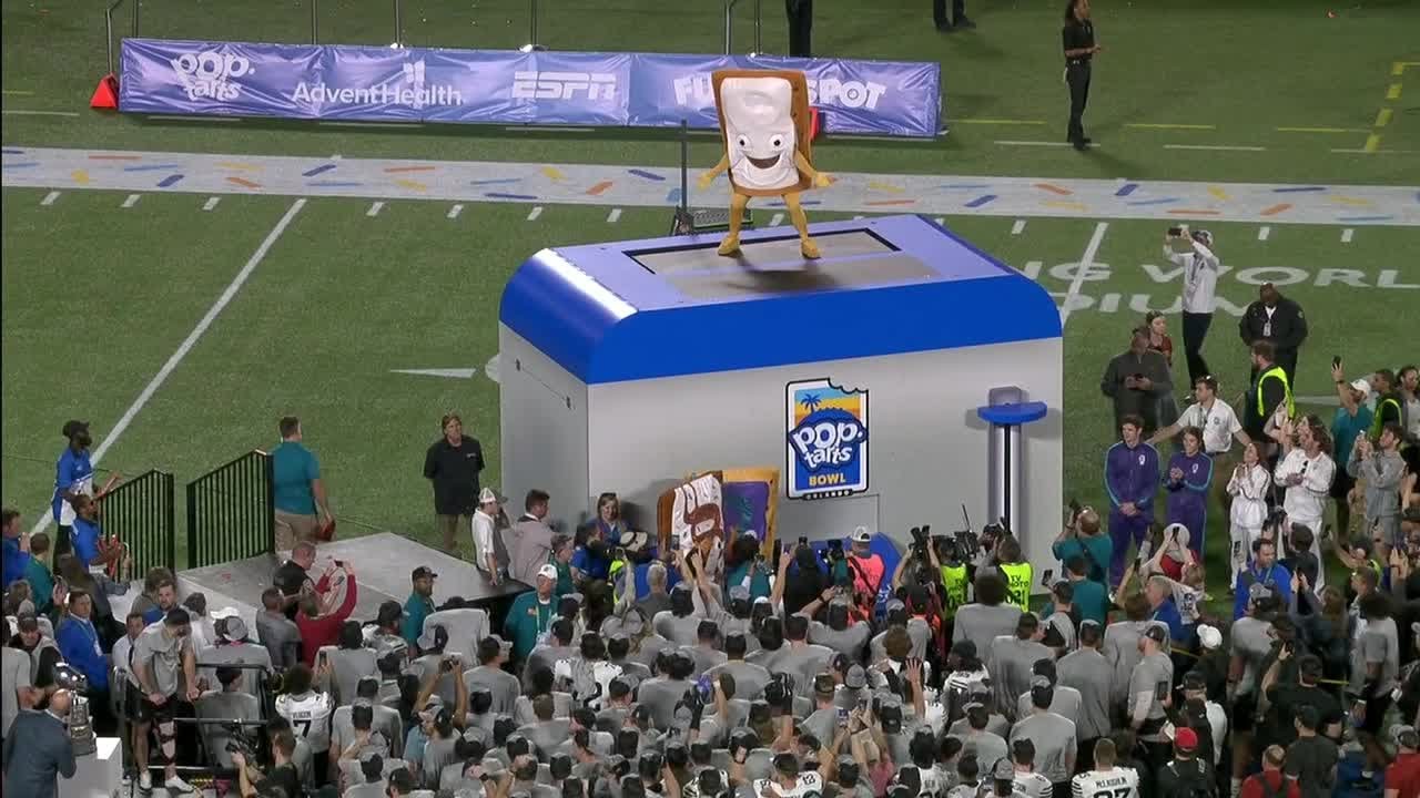 [FULL] Pop-Tarts Bowl trophyselection ceremony | ESPN College Football