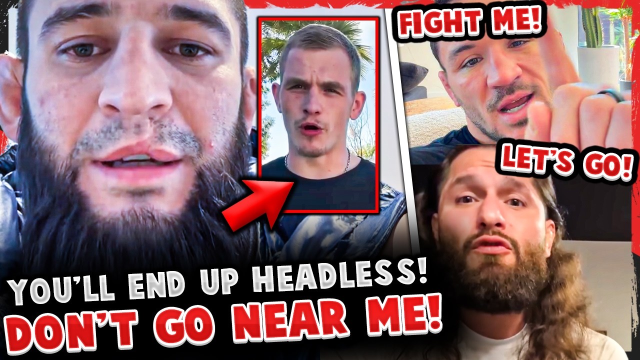 Khamzat Chimaev FIRES BACK at Ian Garry! *HEATED* Michael Chandler & Jorge