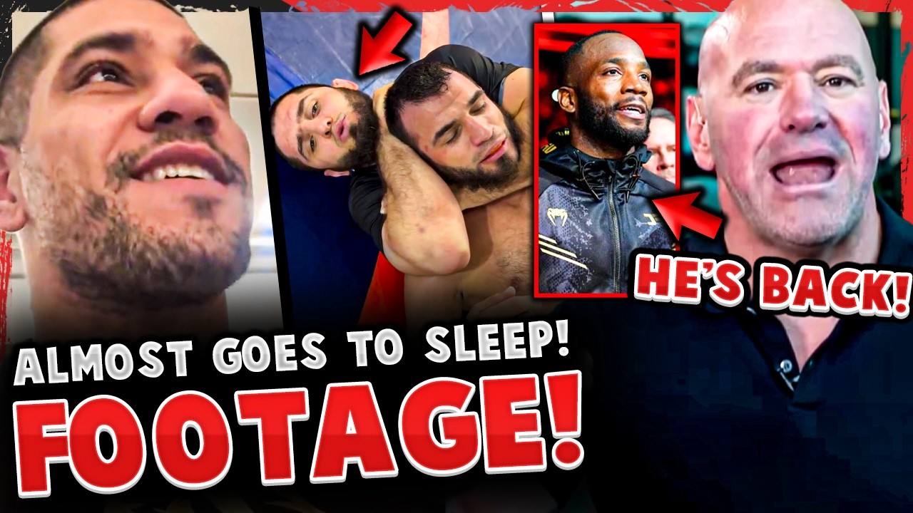 Leon Edwards ANNOUNCES RETURN! *FOOTAGE* Islam Makhachev ALMOST SLEEPS