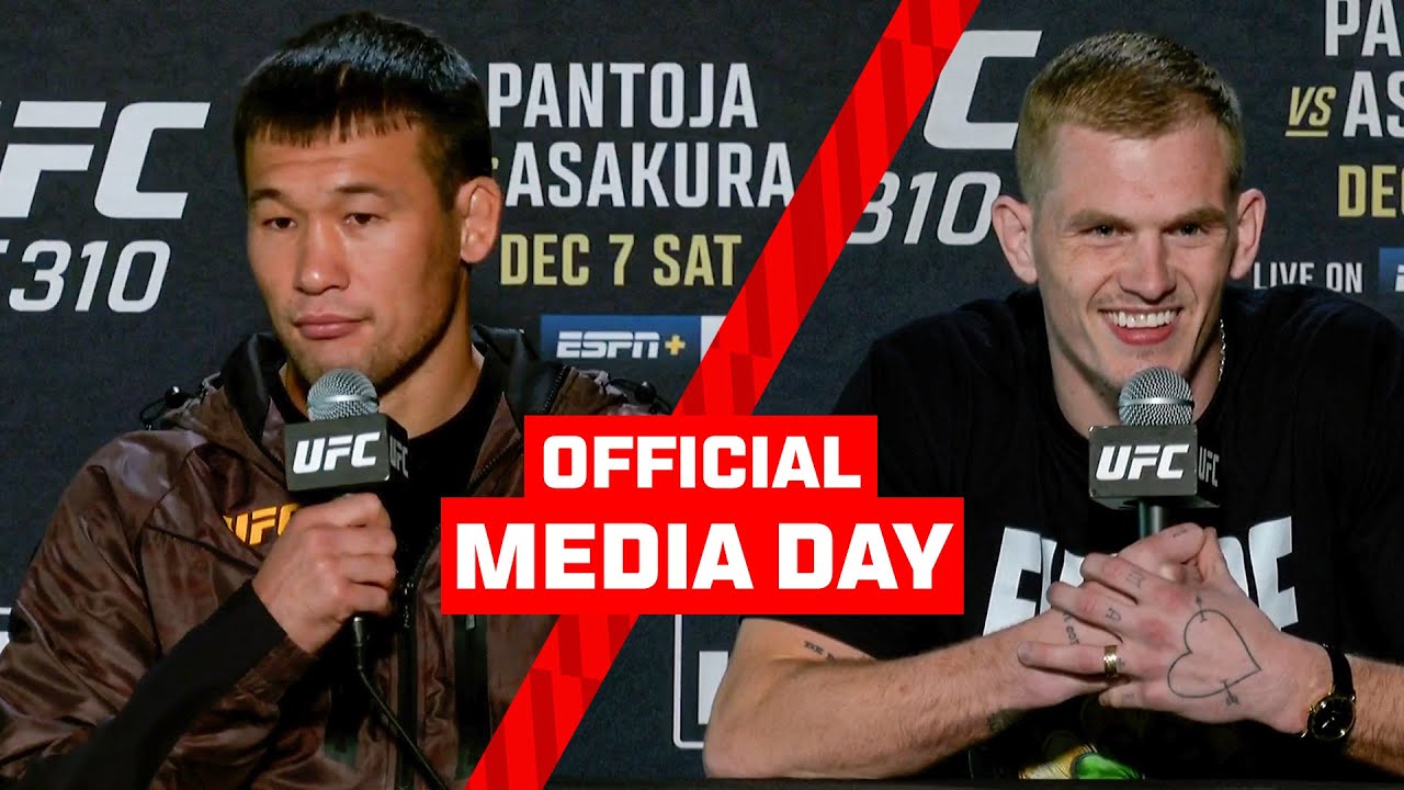 “Yeah, He Did Submit Me In A Sparring Session” 🤯 | UFC 310 Media Day