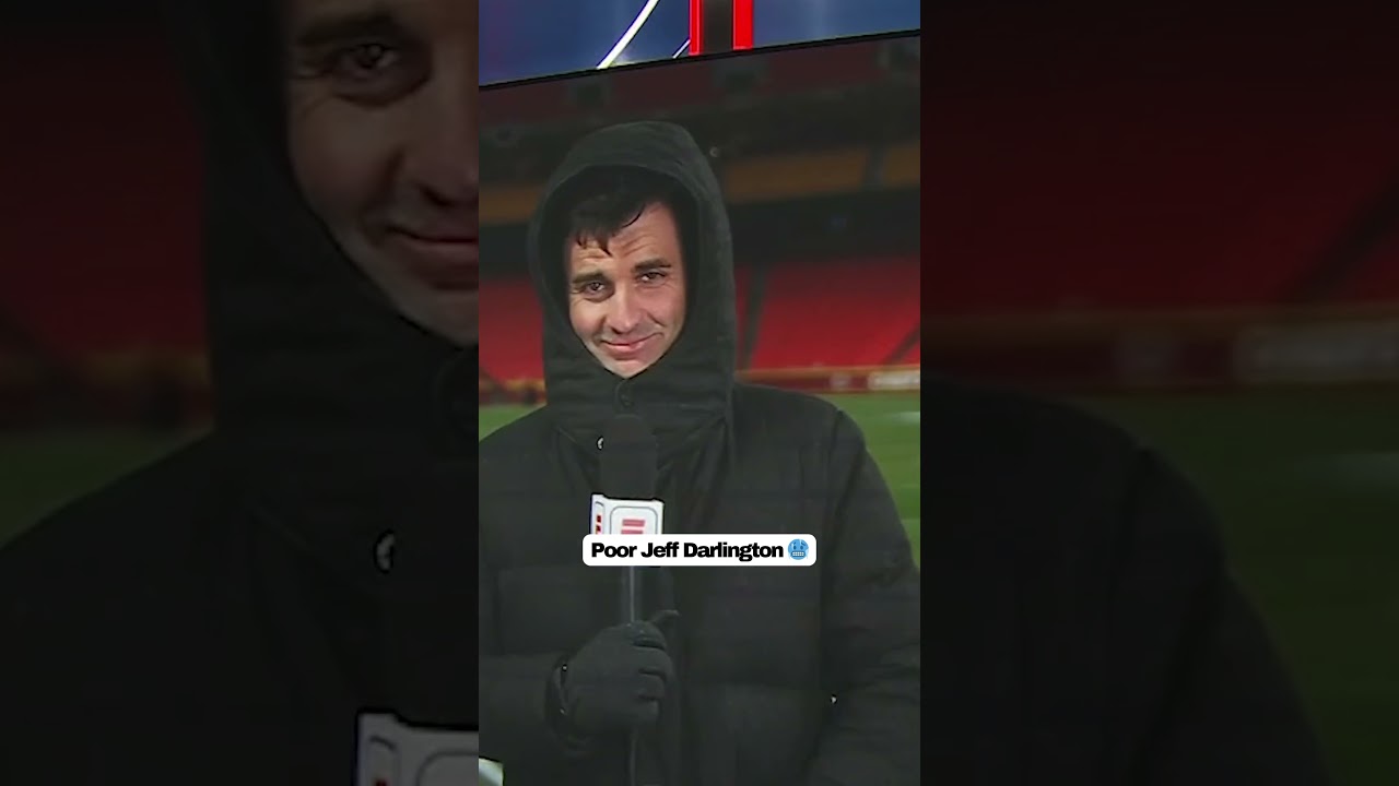 Jeff Darlington is FREEZING in Arrowhead ❄️