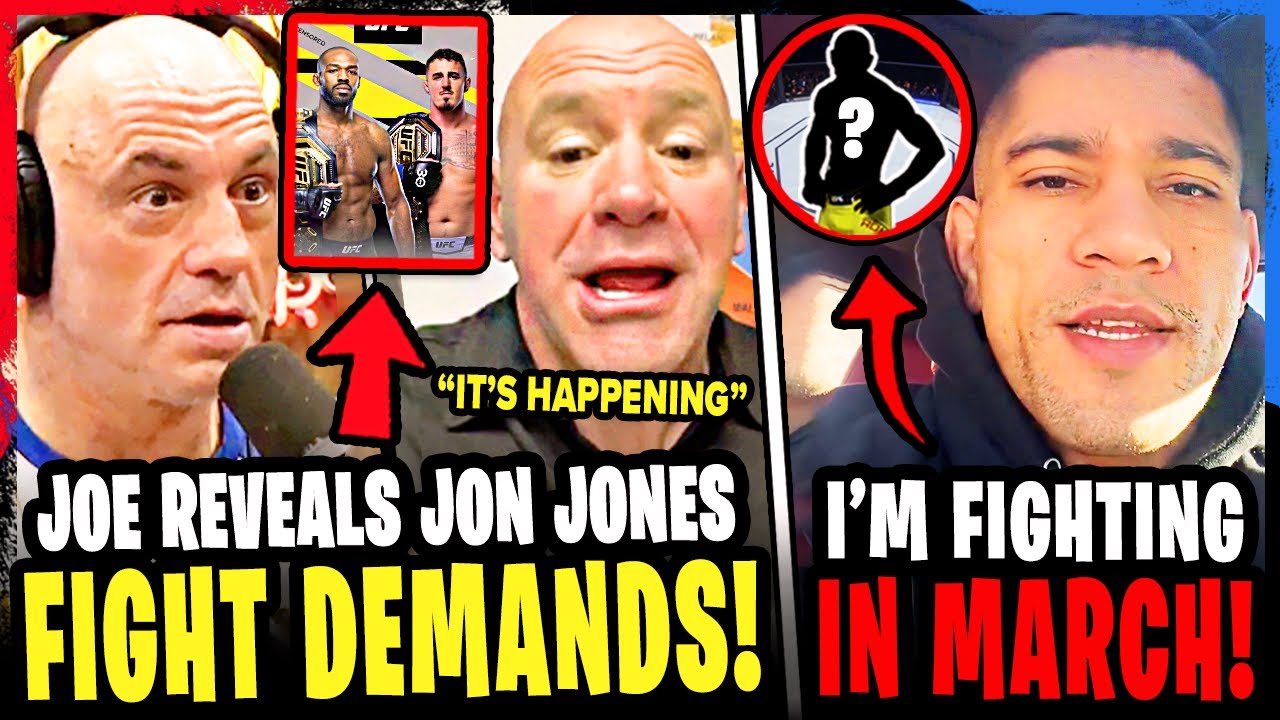 Joe Rogan LEAKS Jon Jones DEMANDS for Tom Aspinall FIGHT! Alex Pereira FIGHTING