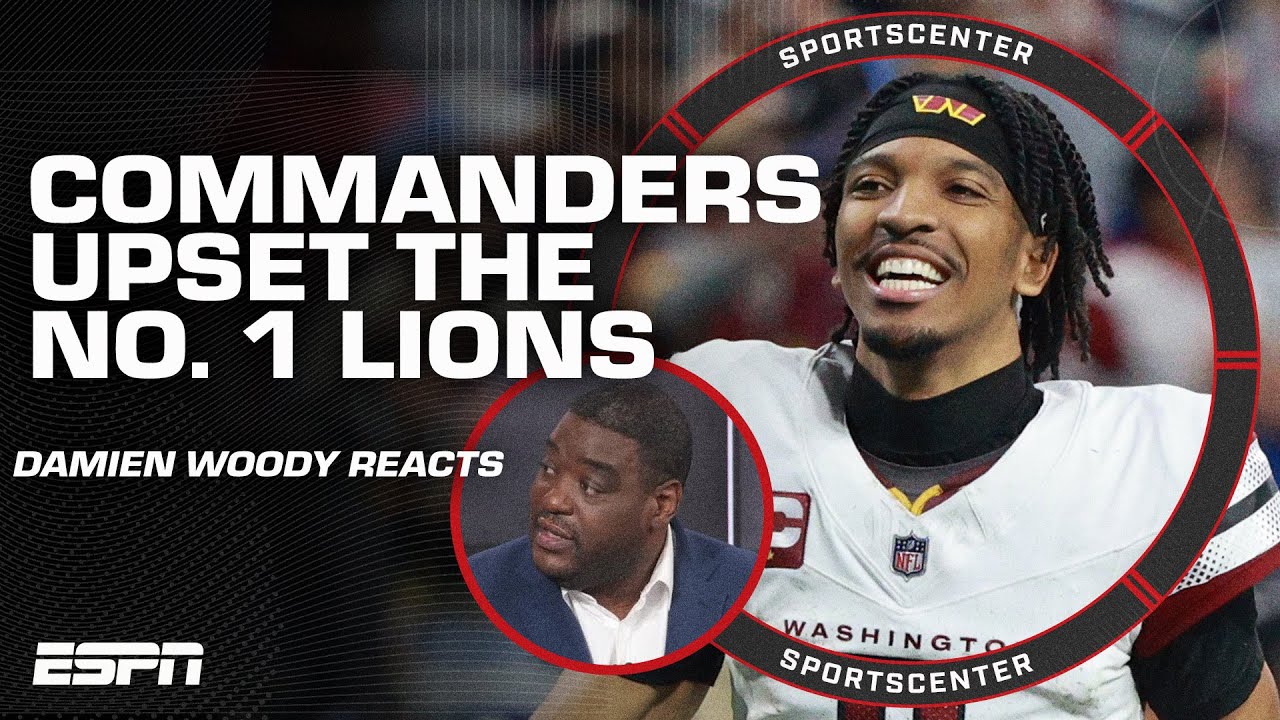 REACTION to Commanders vs. Lions: ‘NOTHING FAZED JAYDEN DANIELS’ – Damien Woody
