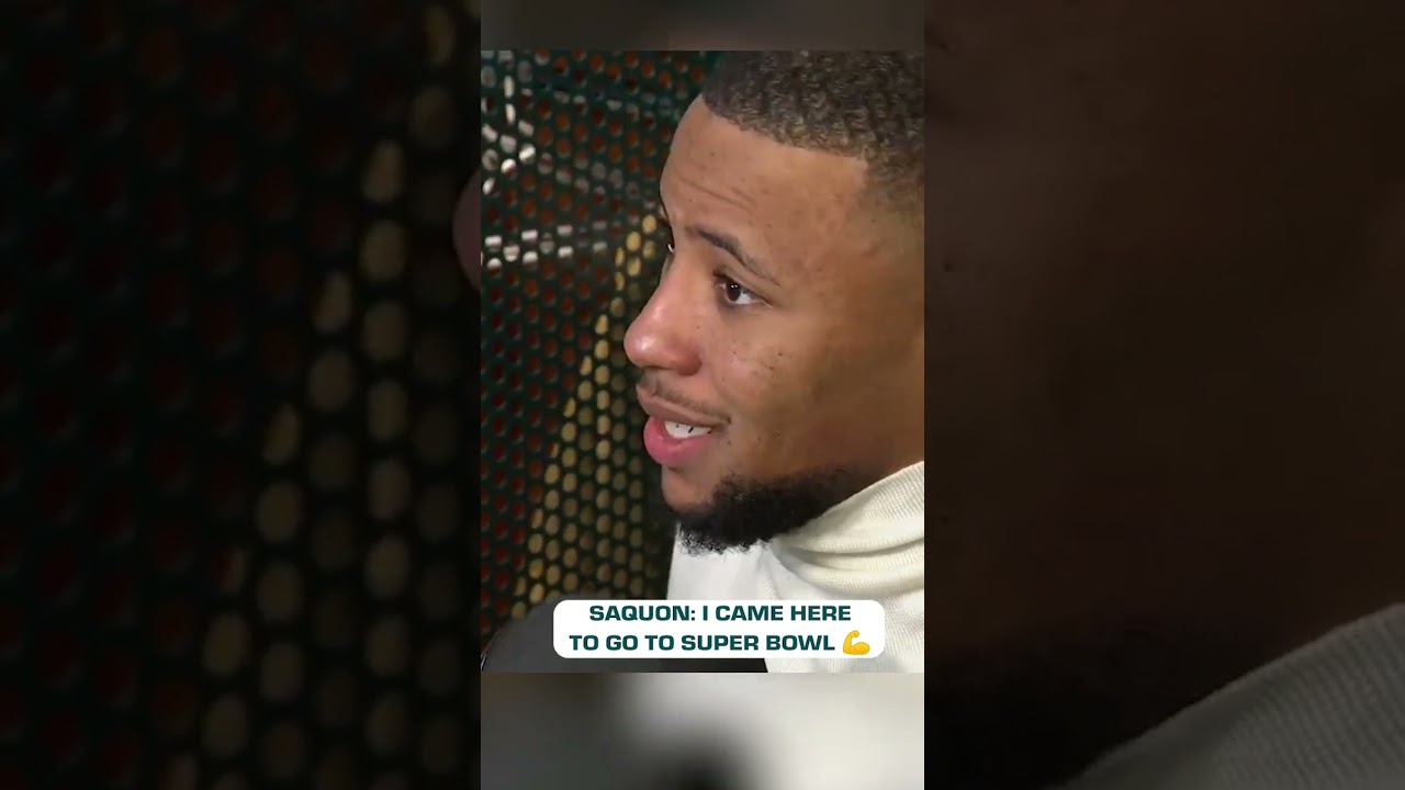 Saquon reflects on his decision to join the Eagles 🏈