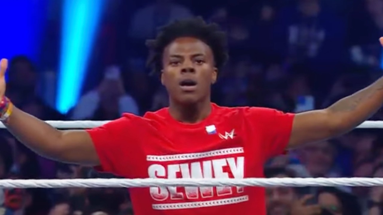 IShowSpeed enters Royal Rumble but is quickly eliminated by Bron Breakker | WWE