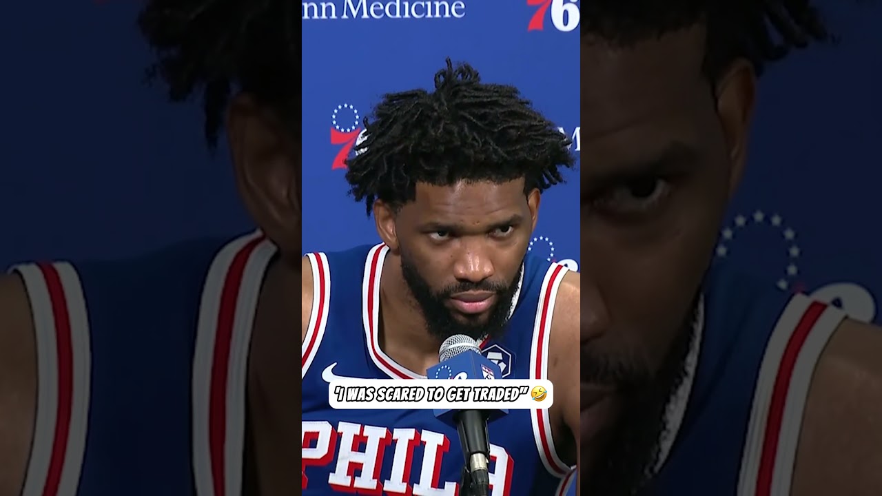 Joel Embiid’s response to this question 😂