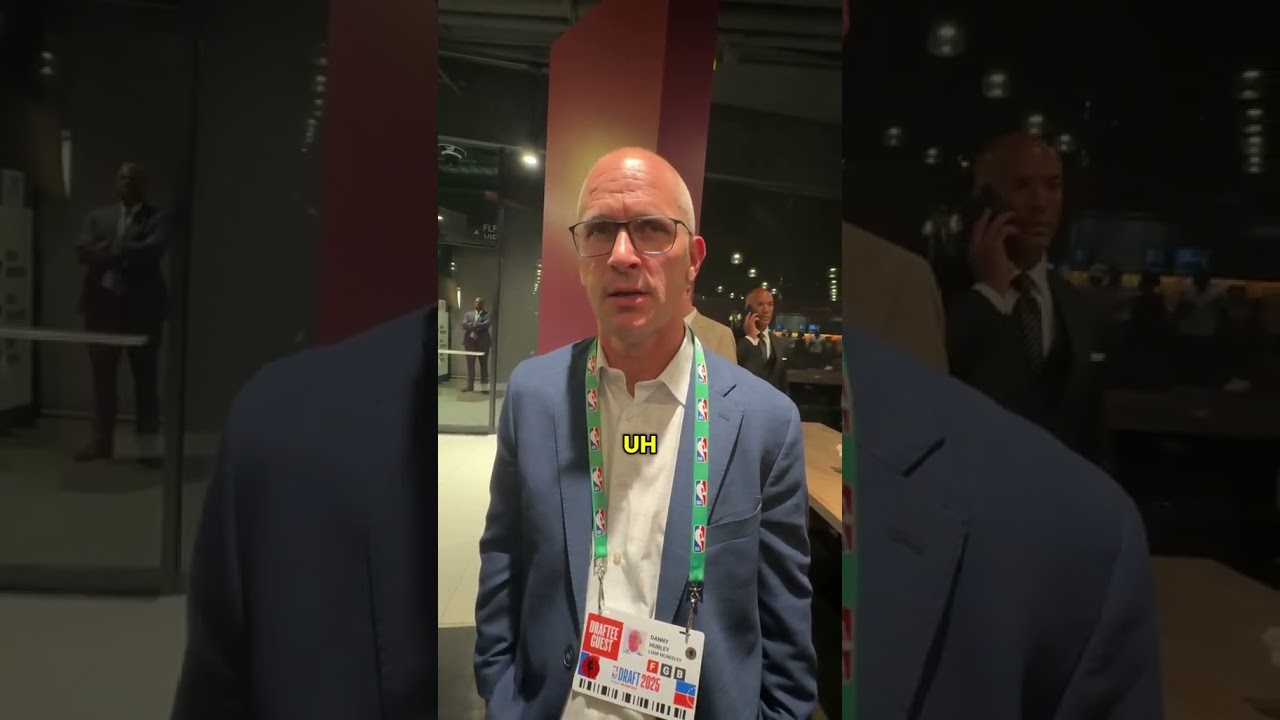 Dan Hurley gave Liam McNeeley his praise after being drafted by the Charlotte