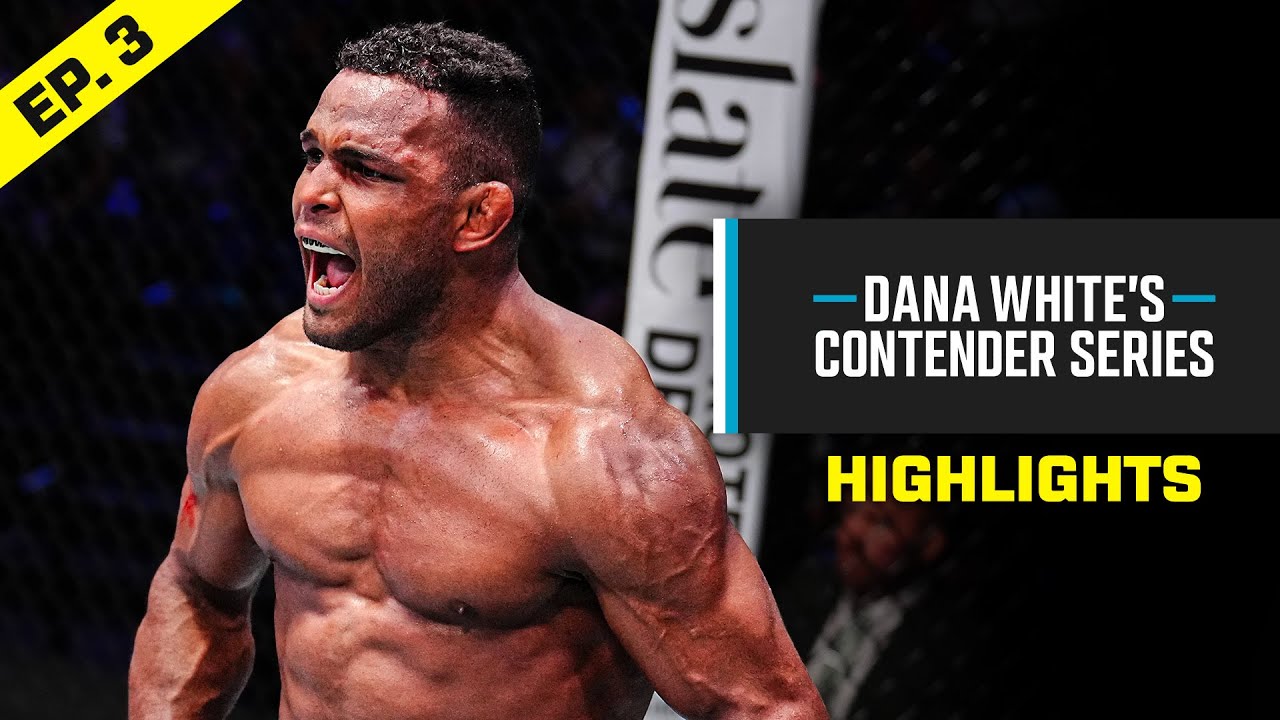 Dana White’s Contender Series Episode 3 HIGHLIGHTS! 😱