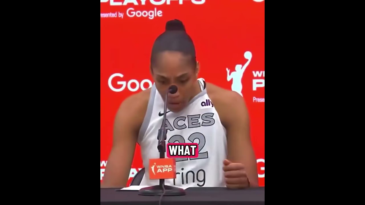 Coach had jokes for A’ja Wilson 😂