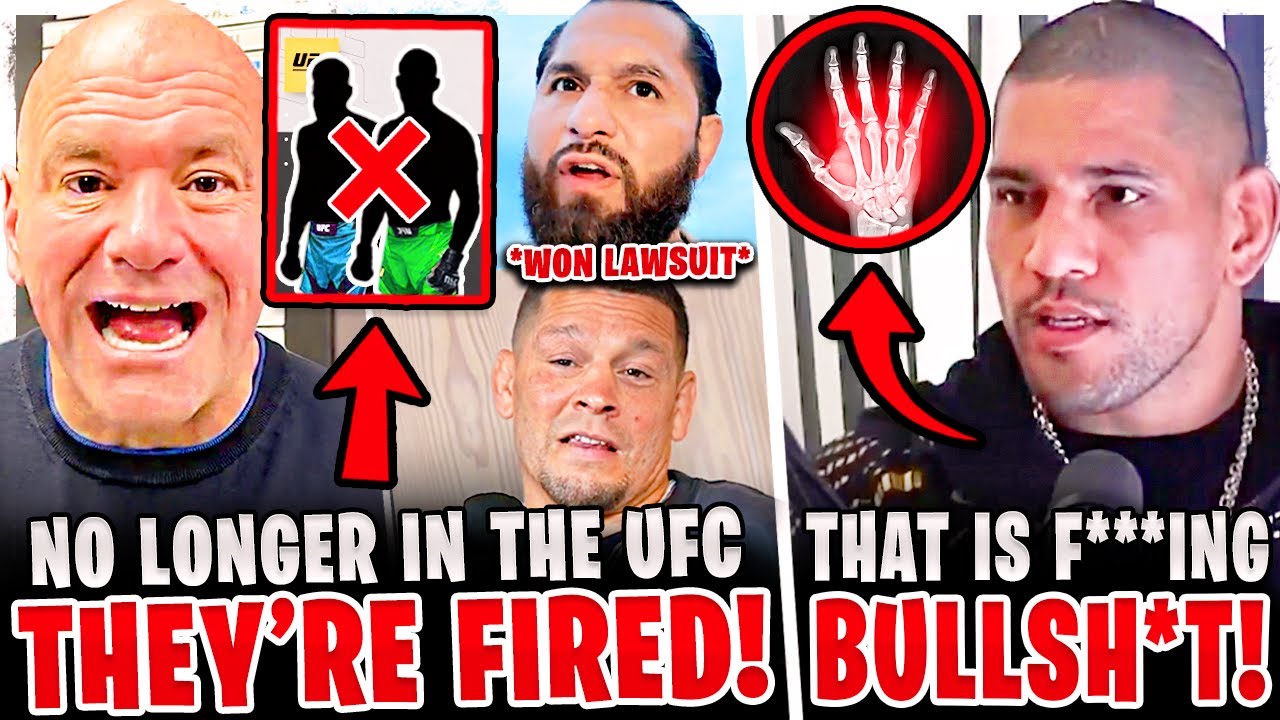 Dana White REMOVES MULTIPLE FIGHTERS from UFC! Jorge Masvidal & Nate Diaz WIN