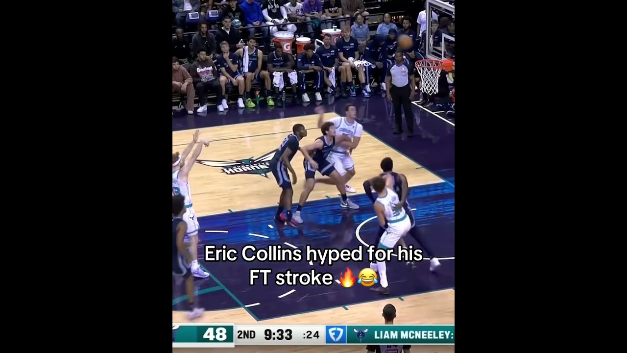 Eric Collins’ reaction 😂