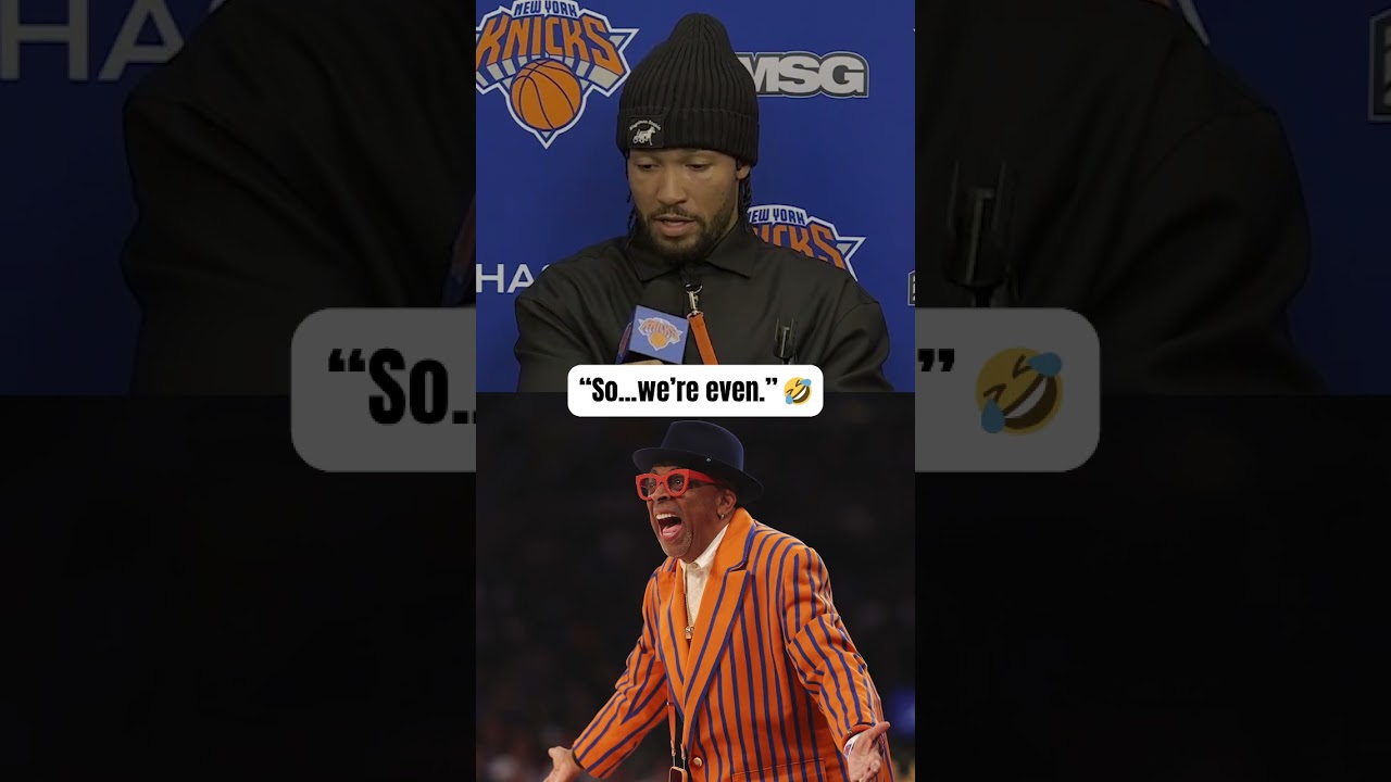 Jalen didn’t get a Spike Lee hug 🤣