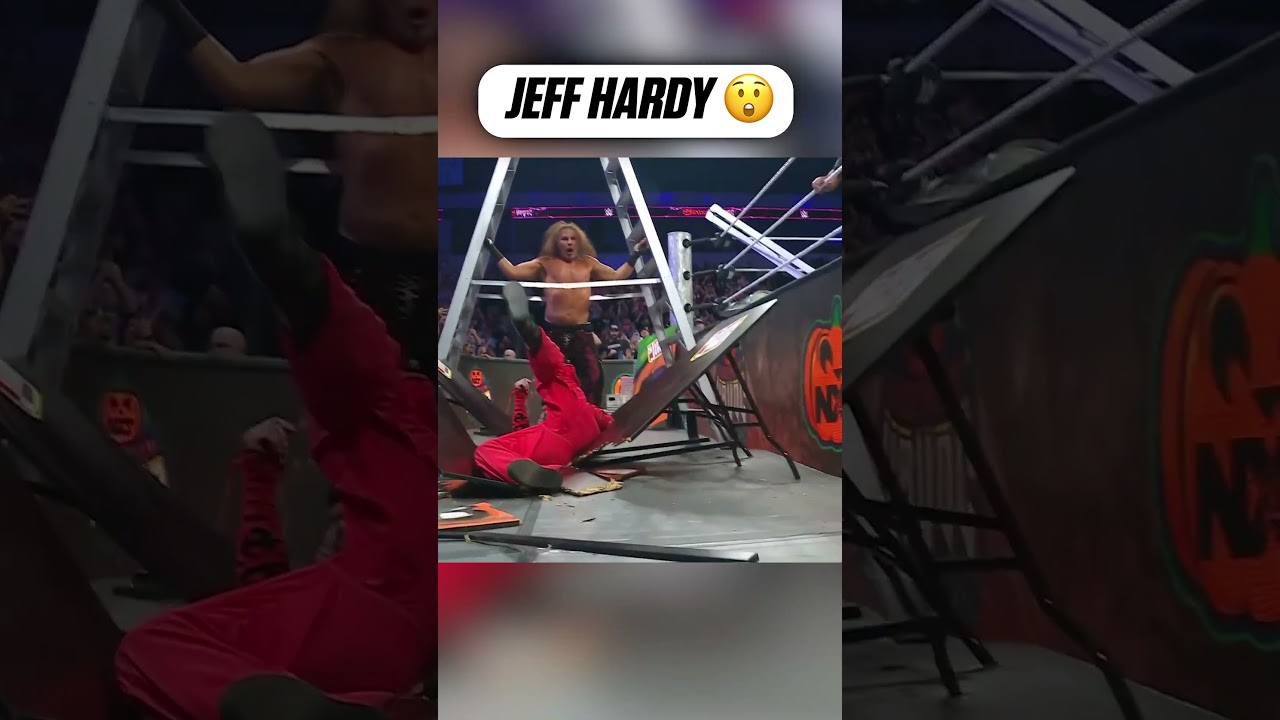 Jeff Hardy is wild 😳 (via WWEX)