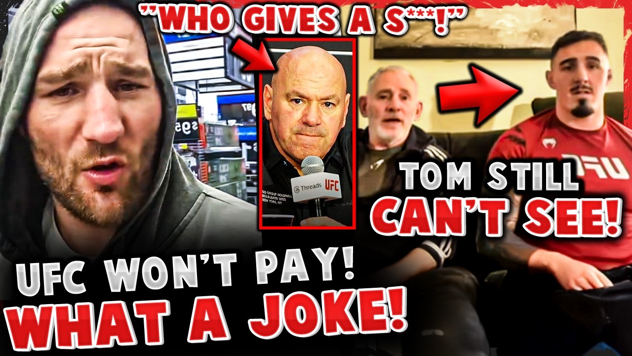 Sean Strickland CALLS OUT Dana White! Tom Aspinall’s FATHER RESPONDS to Dana