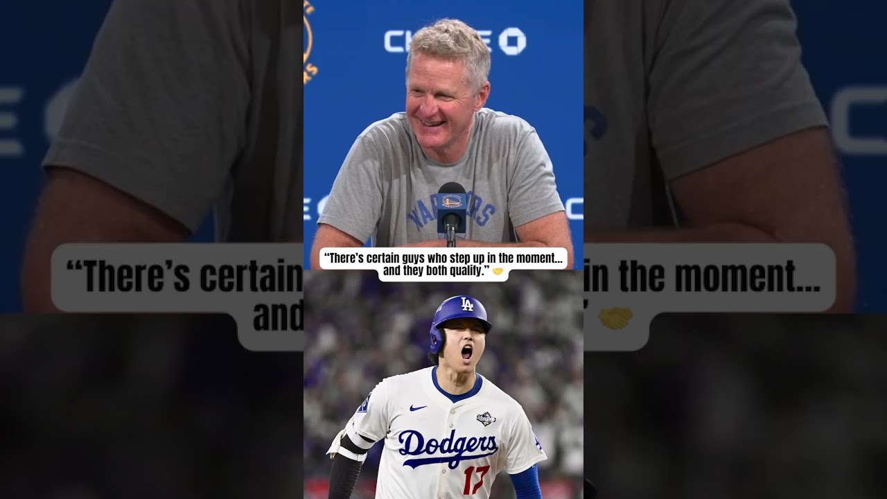 Shohei Ohtani 🤝 Steph Curry