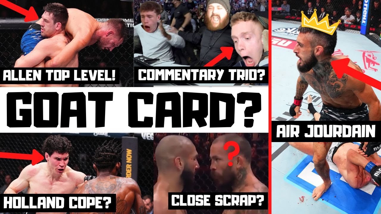 UFC Vancouver Event Recap De Ridder vs Allen Full Card Reaction & Breakdown
