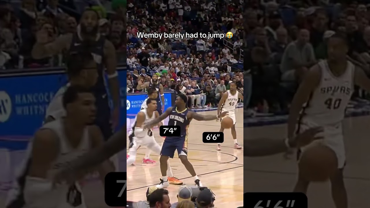 Wemby is just different 😮‍💨