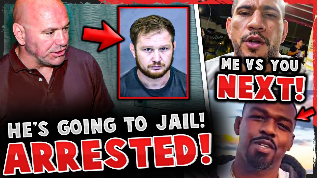 BREAKING: EX-UFC Fighter SENTENCED to JAIL after ARREST! Jon Jones & Alex