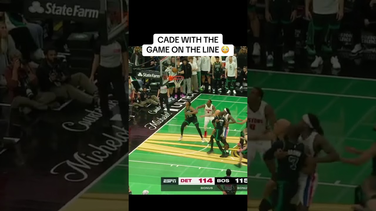 Cade Cunningham MISSED the game-tying free throw and the Pistons’ 13-game win