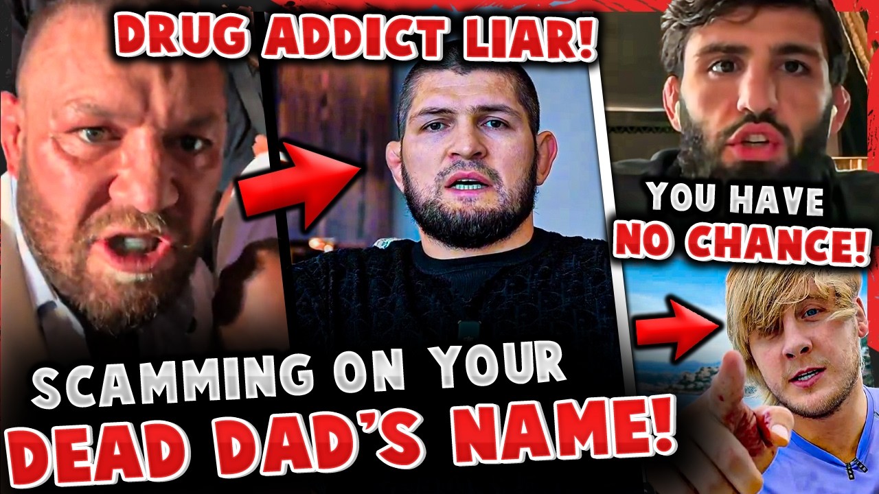 Conor McGregor EXTREMELY HEATED w/ Khabib *SERIOUS ACCUSATIONS!* Arman SLAMS