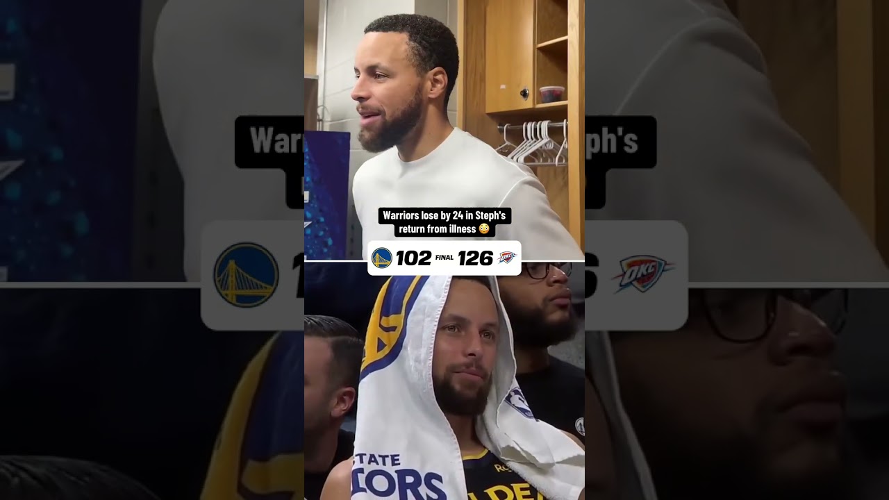 Golden State is now 6-6 after a 4-1 start. (🎥 anthonyVslaterx)