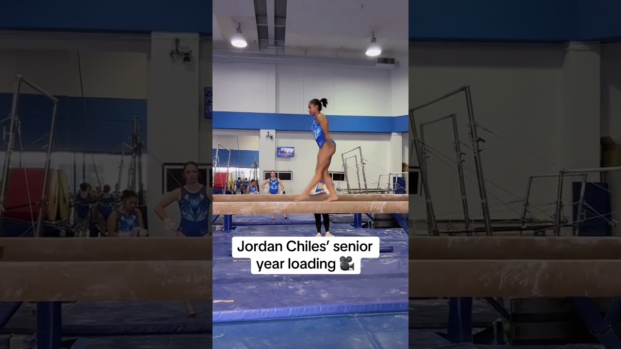 Jordan Chiles has started training for her senior year 🙌 (via uclagymnasticsTT)